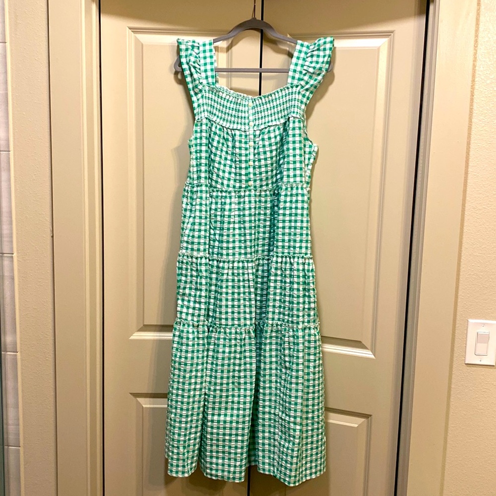 Old Navy Gingham Maxi Dress